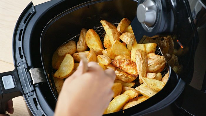 Frityregryte og airfryer